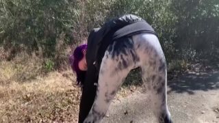 Punk Babe After Hike