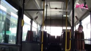 German nasty teens public groupsex in bus