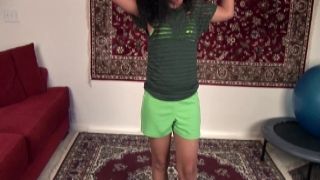 WeAreHairy - Divine - Green Shorts Red Rope