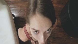 Face fucking my horny stepsister Natalie