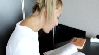 GinaMonelli - Schoolgirl Blowjob Step Brother on Lesson